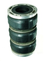 Резиновые сильфоны для пневмоподвески Пневмобаллон Rubena  4 1/2 x3  удлиненный полукомплект